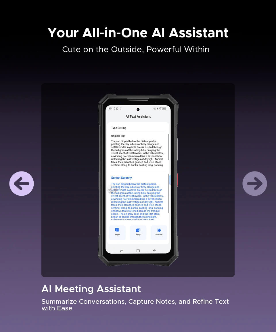 DOOGEE V50 Pro | Rugged Phone 5G | Dimensity 8300 | 200MP | 11000mAh | 1TB | Android 16 | NFC | IP68/IP69K