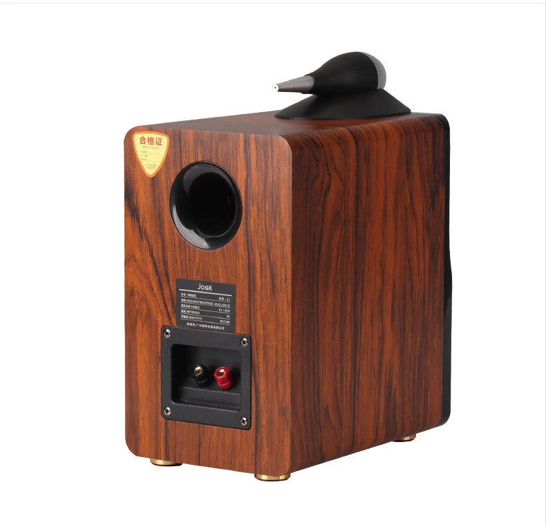 Altavoces Pasivos HiFi de Estantería 5.5" | 100W | 3 Vías | Caja de Madera | Par | 5.5" HiFi Passive Bookshelf Speakers 100W 3-Way Wooden Cabinet Pair