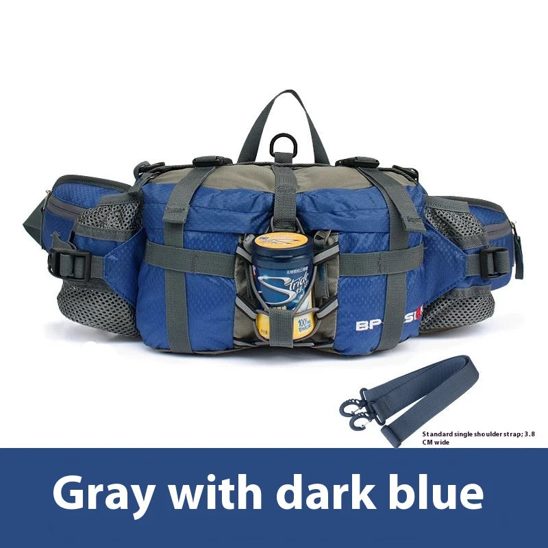 Outdoor Waist Pack | 5L Polyester Design | Hiking & Cycling