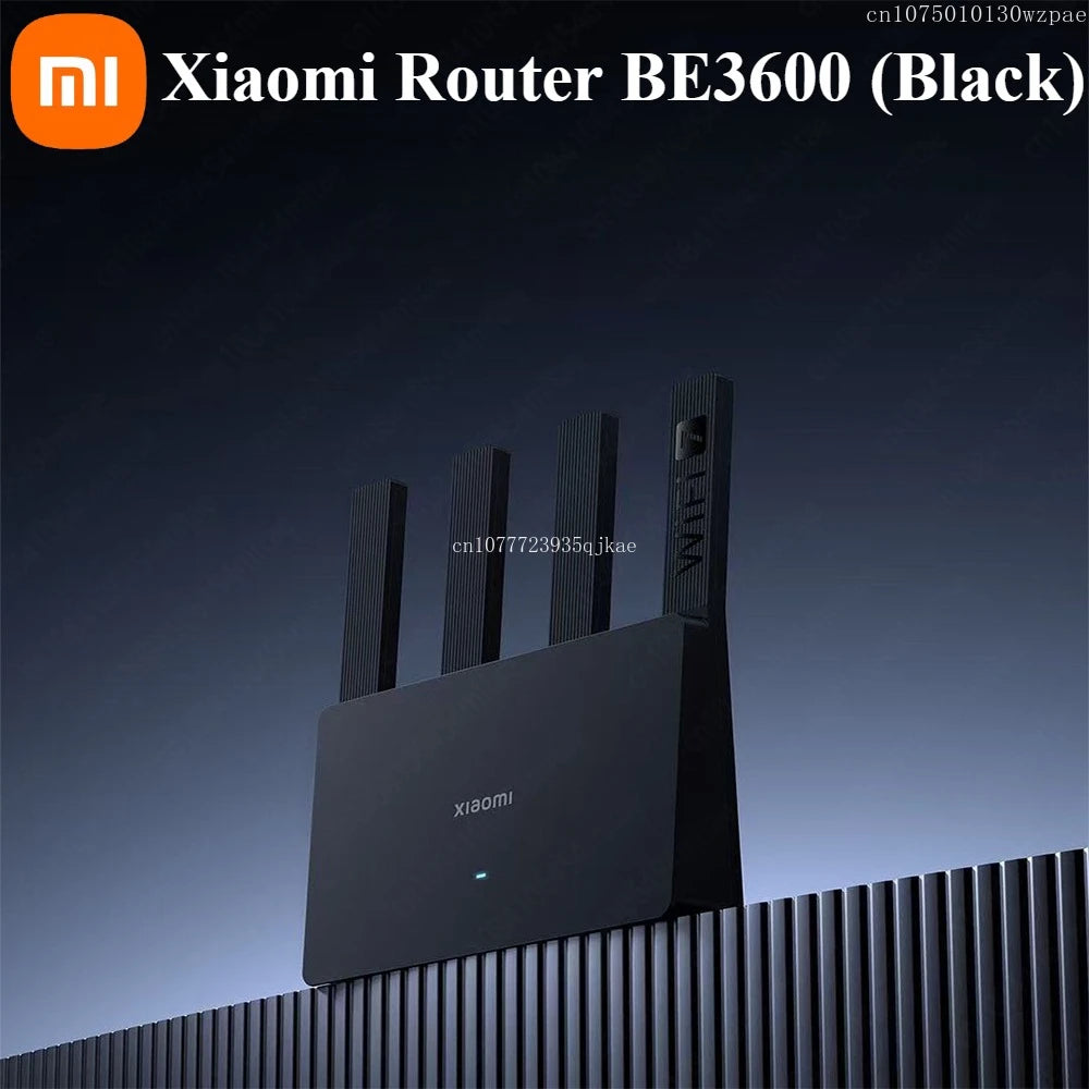 Xiaomi Router BE3600 WiFi 7 – 3570Mbps Dual-Band Gaming Router | Mesh Network | Smart Home