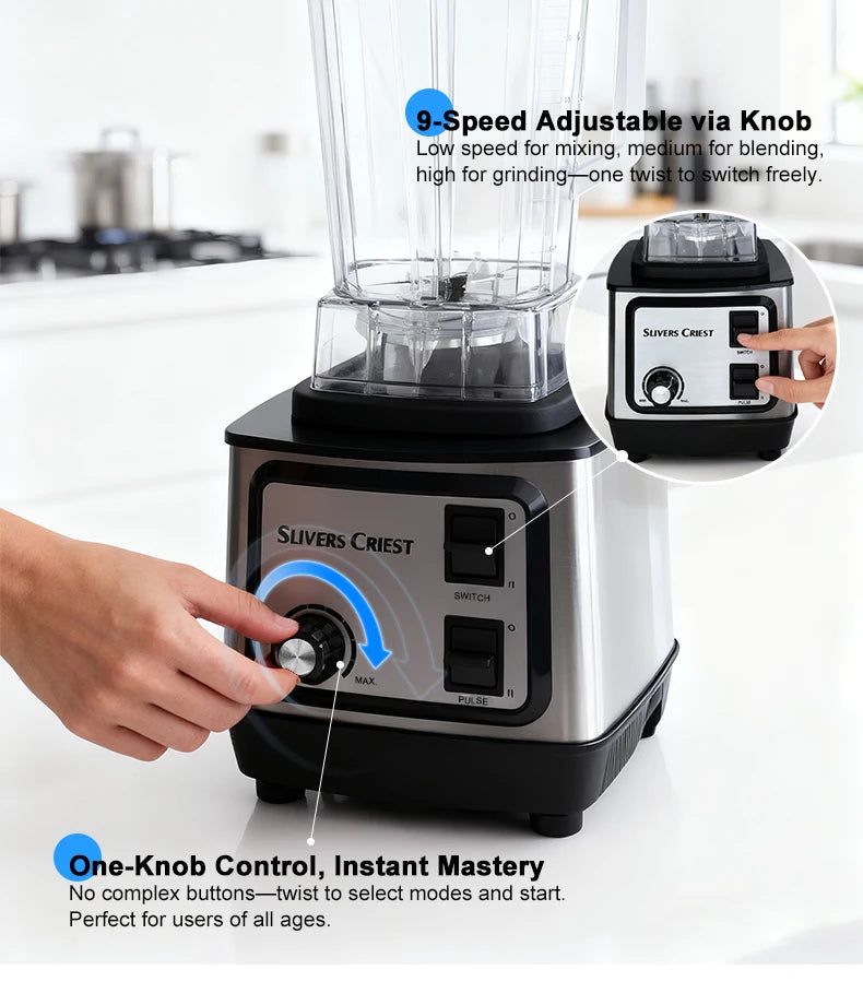 2-in-1 Blender and Grinder | Licuadora y Molinillo 2 en 1