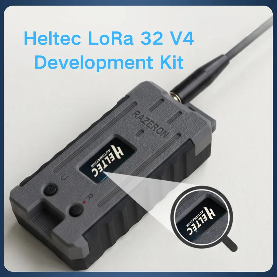 Meshtastic MeshCore Node Heltec V4 | LoRa 863-928MHz 28dBm | WiFi + BLE + GPS | IoT Kit