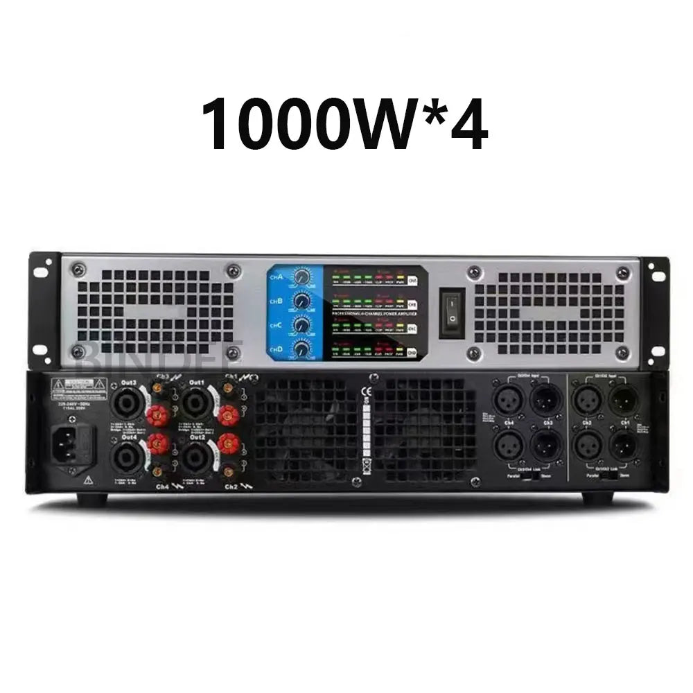 SIKETEER D2600/D4600 Digital Power Amplifier | 2/4 Channel | Amplificador Profesional