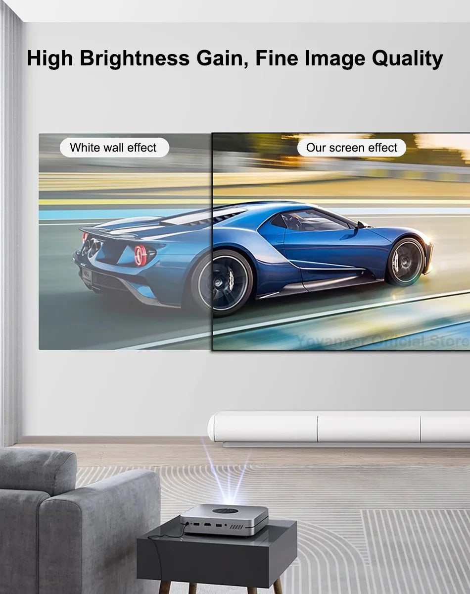 Yovanxer Fresnel 5.0 Pro ALR Screen | Fixed Frame 16:9 | Standard & Long Throw