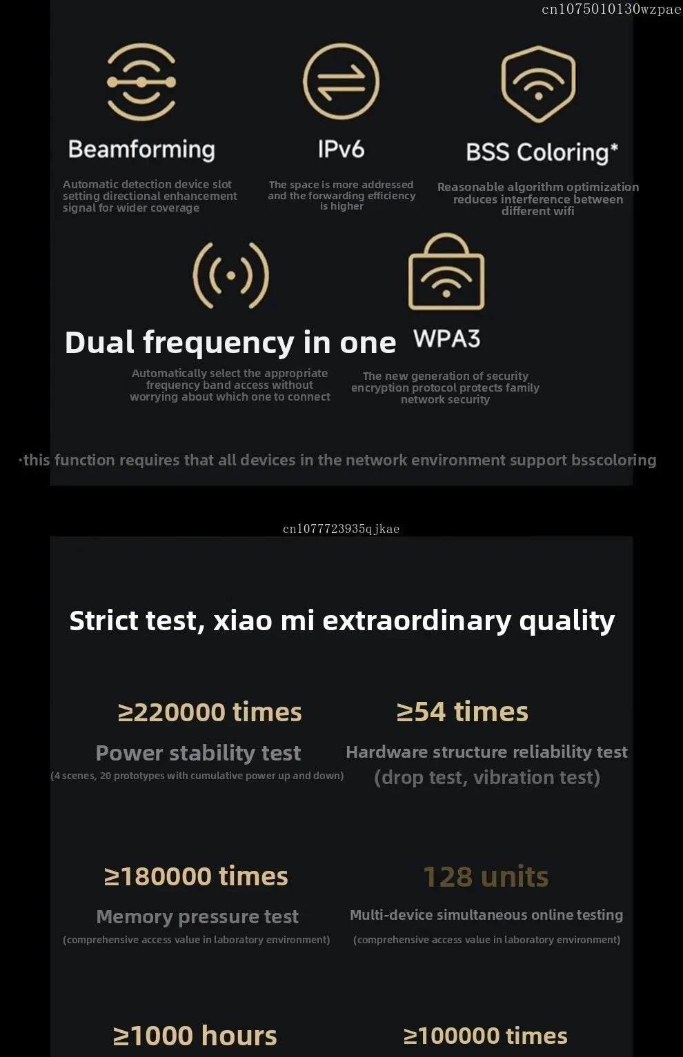 Xiaomi Router BE3600 WiFi 7 – 3570Mbps Dual-Band Gaming Router | Mesh Network | Smart Home