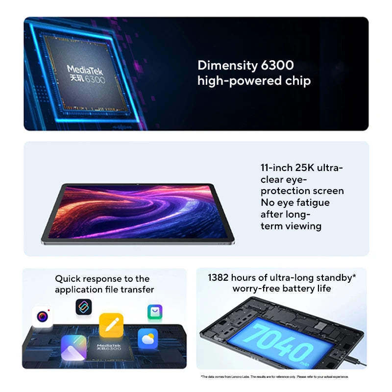 Lenovo Xiaoxin Pad 11 2025 | 11" 2.5K | Android 15 | 6GB+128GB | CN Version