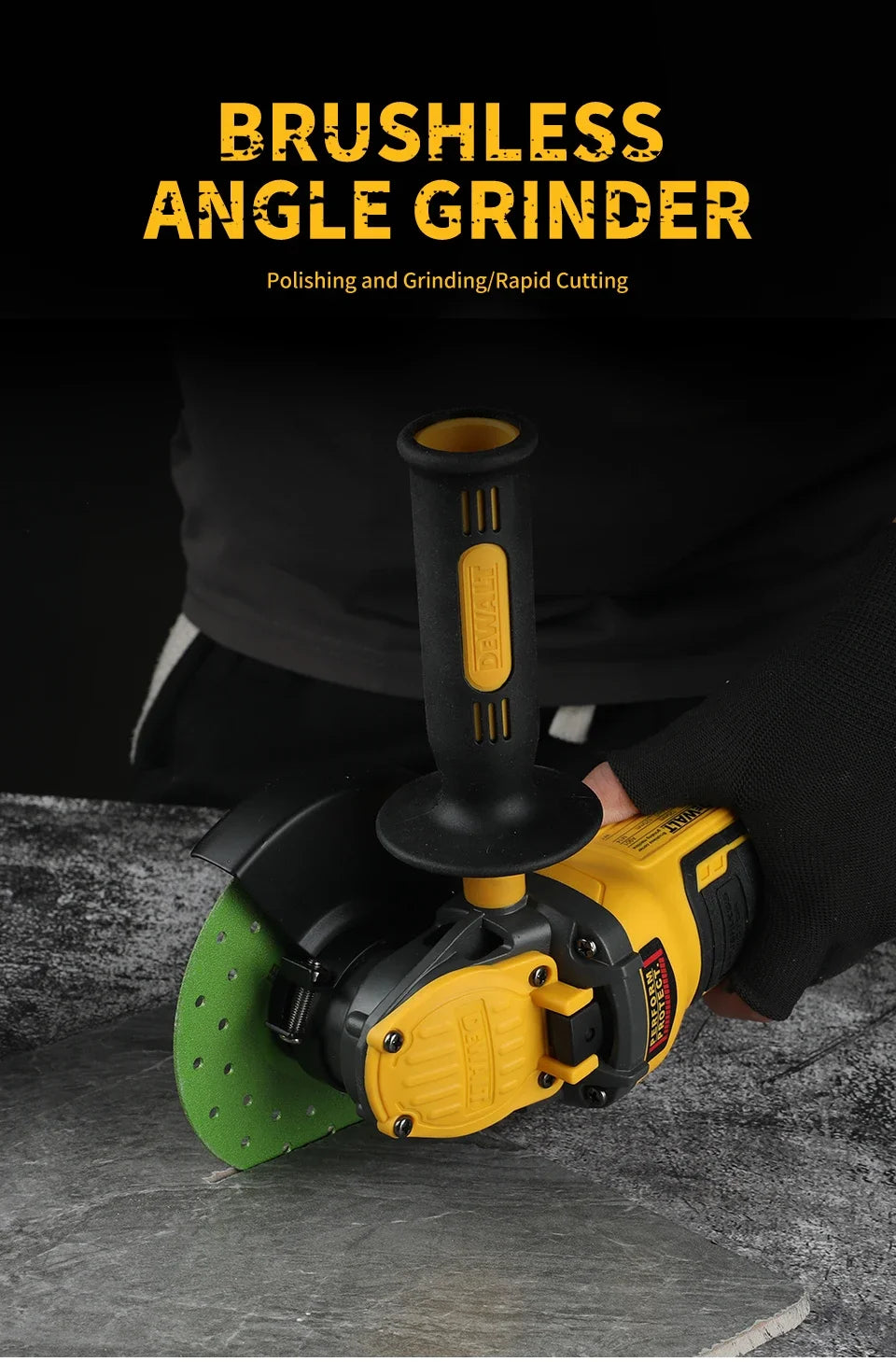 DEWALT-Compatible DCG416 | 20V Angle Grinder | 125mm | 800W