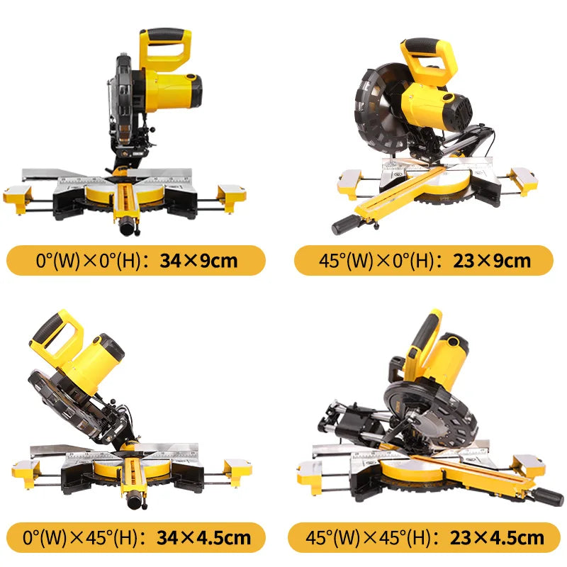 KOMIYA 10-Inch Sliding Miter Saw | Laser Guide | 2400W