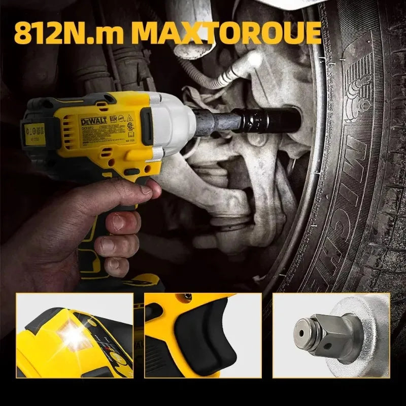 DEWALT-Compatible DCF892 | 20V Brushless Impact Wrench | 1/2 in
