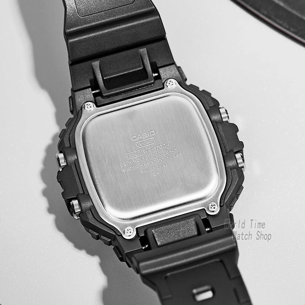 Casio WS-1700H-1A | Digital Alarm & Calendar | Men's Watch