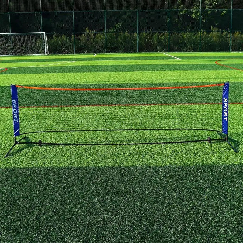 Portable Badminton Net | Height Adjustable | Indoor & Outdoor Sports | 310x76cm Nylon