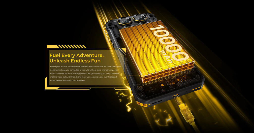 OUKITEL WP60 | Rugged Smartphone 5G 10000mAh 108MP 120Hz | Android 15 NFC
