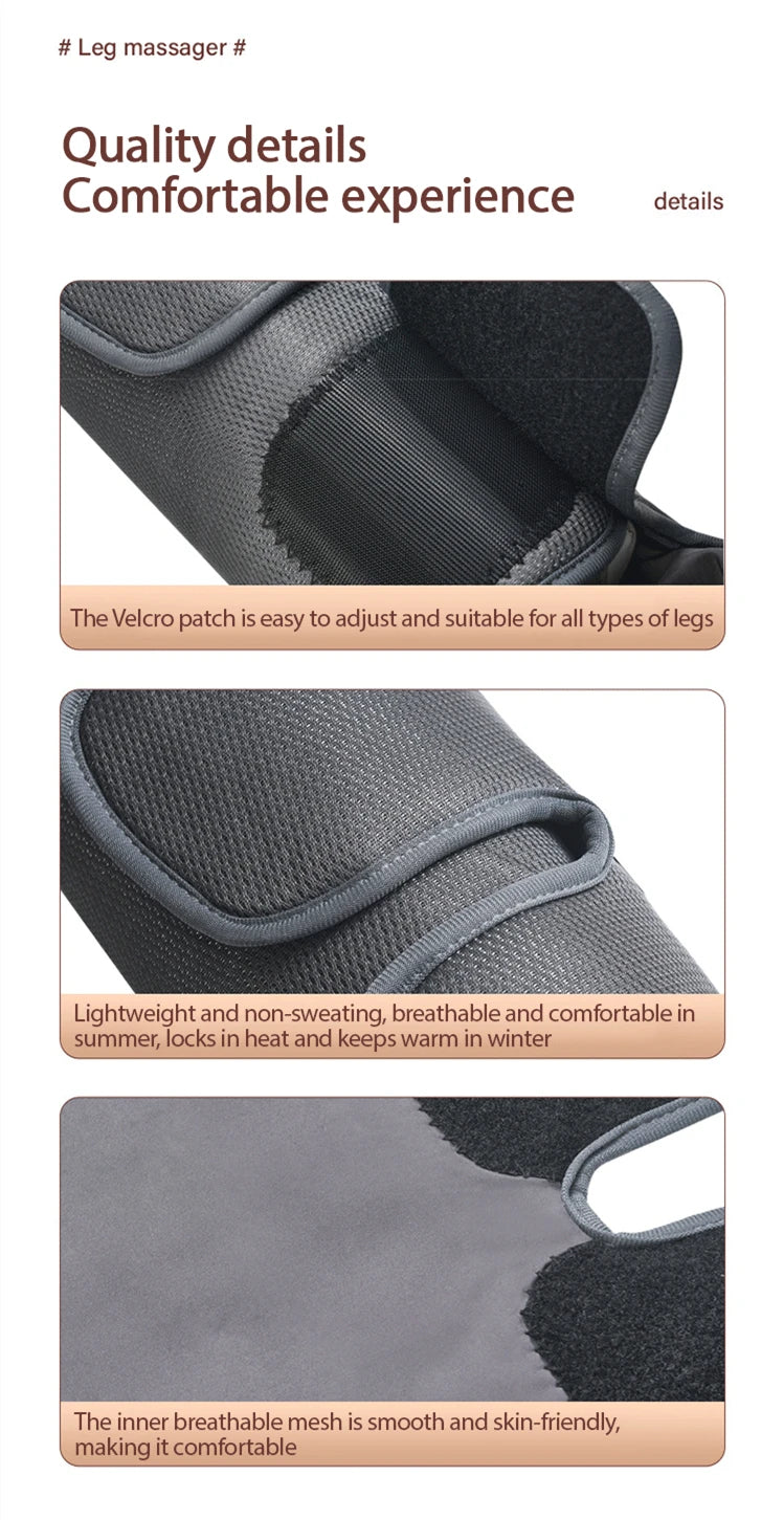 HANRIVER Air Compression Leg Massager | JB-705-3 | Masajeador de Piernas
