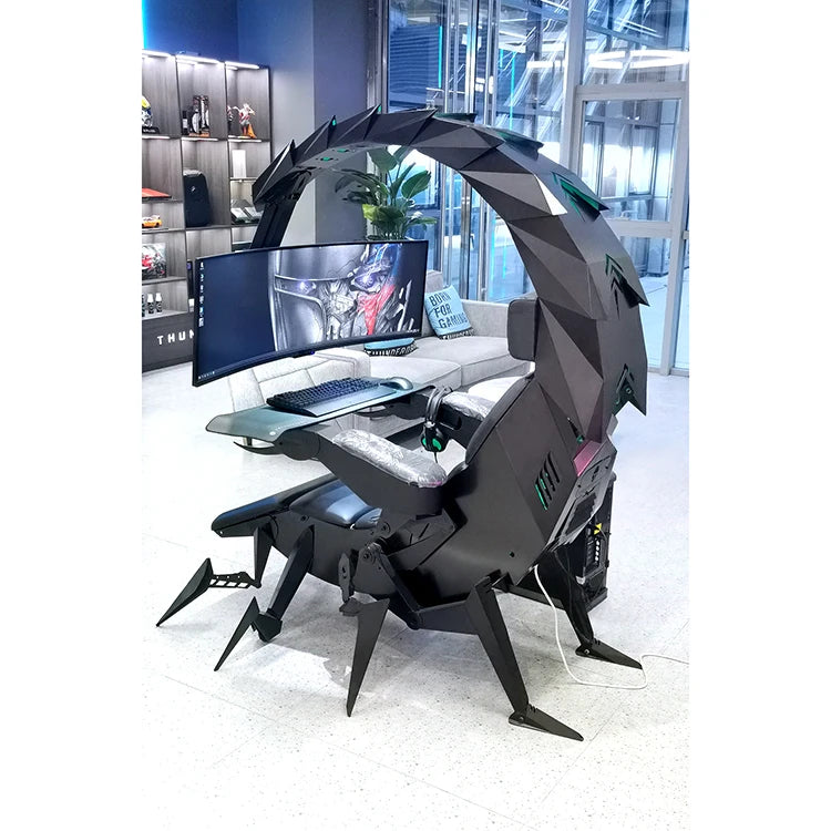 Zero Gravity Gaming Cockpit | 3–5 Monitor Support | Reclining