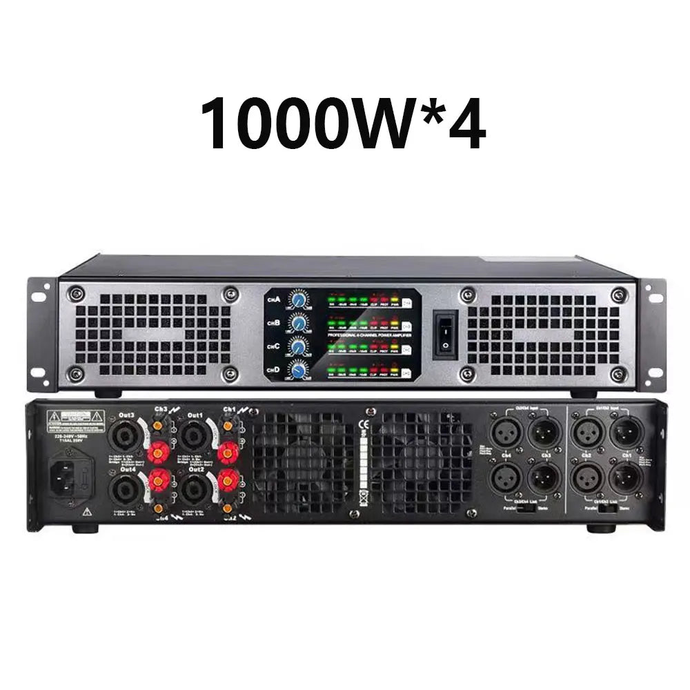 SIKETEER D2600/D4600 Digital Power Amplifier | 2/4 Channel | Amplificador Profesional