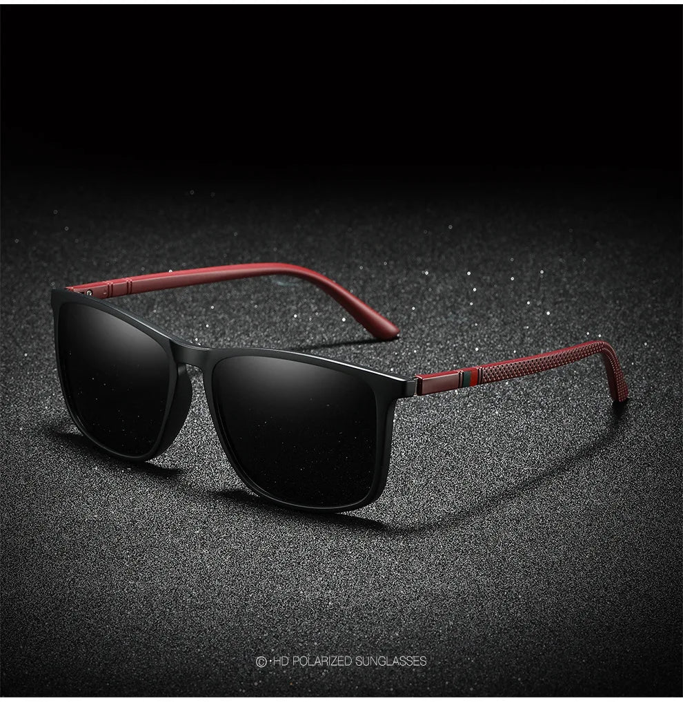 Ravenisa Gafas de Sol Cuadradas Polarizadas | Anti Reflejo | UV400 | Modelo R8801