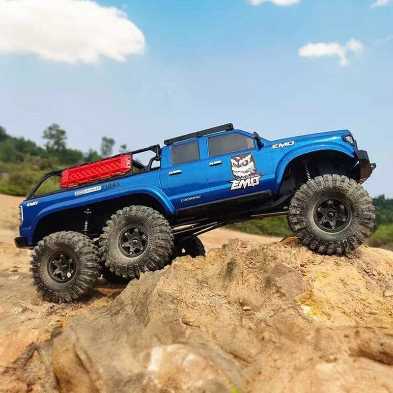 CROSSRC AT6 1:10 6WD RC Climbing Car — Off-Road Electric Model | Differential Lock, High/Low Speed RTR