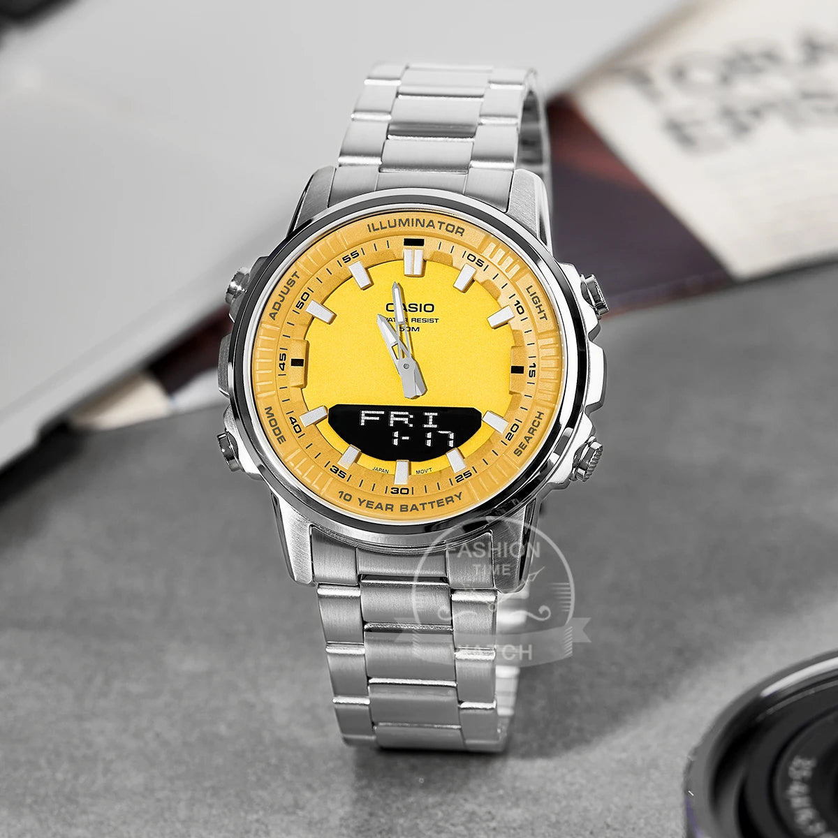 Casio AMW-880 Series | Calendar & Multiple Time Zones | Men's Watch