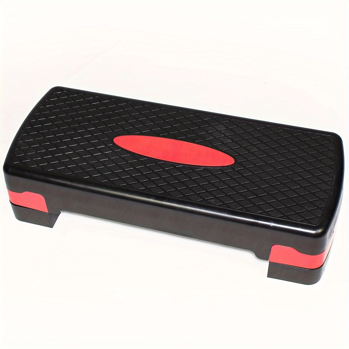 Aerobics Step Platform | 2-Level Adjustable Height | Non-Slip Fitness Stepper for Home Gym