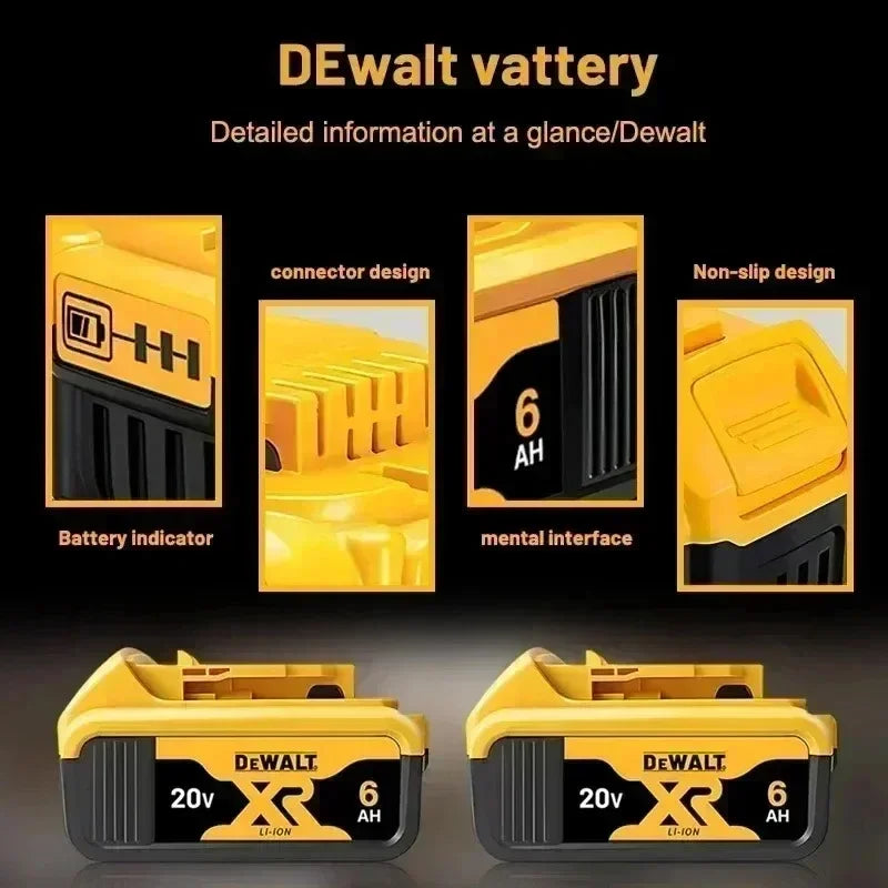 DEWALT-Compatible DCD805 20V Drill Kits | Battery & Charger Options