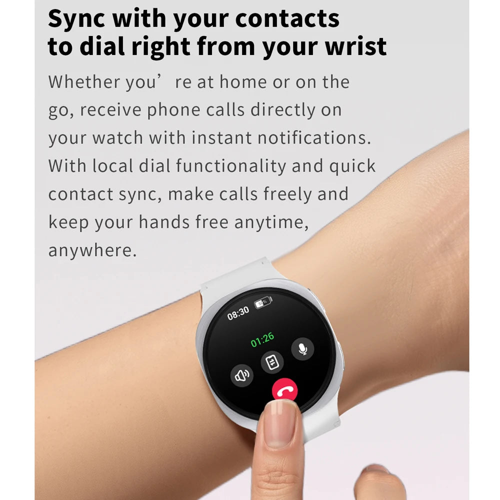 Smartwatch ChiBear 2025 | GPS | NFC | IP68 | Monitor Cardíaco | Bluetooth 5.3 | Hombre y Mujer