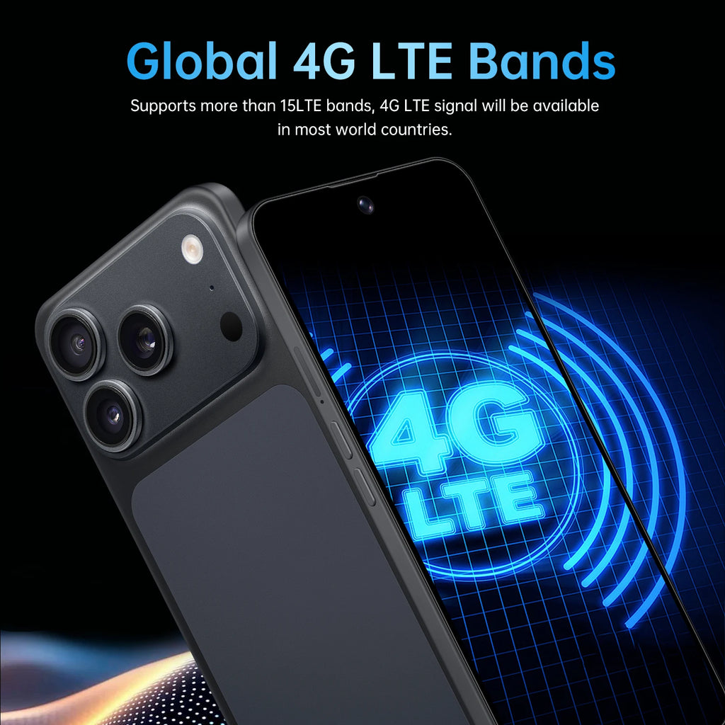 IVMI 17Pro Max | 4G | Android 10 | 6.7" Fullview | 3GB+16GB | 13MP | 3500mAh | Dual SIM | Play Store | Bluetooth | WiFi