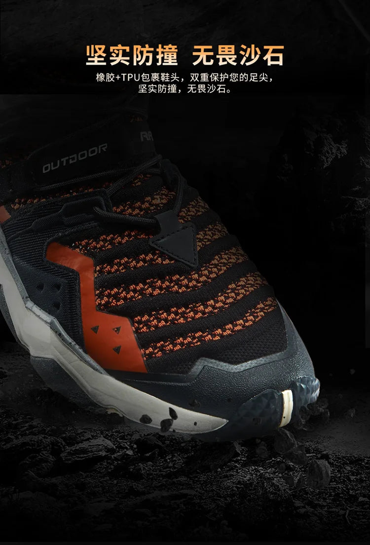 RAX Men's Hiking Shoes | EVA Insole & Rubber Sole | Outdoor Walking