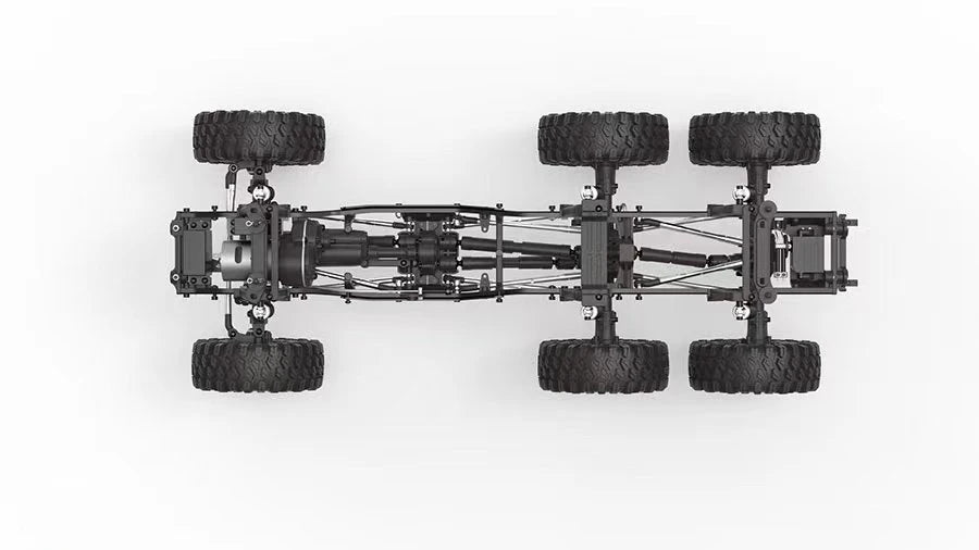 CROSSRC AT6 1:10 6WD RC Climbing Car — Off-Road Electric Model | Differential Lock, High/Low Speed RTR