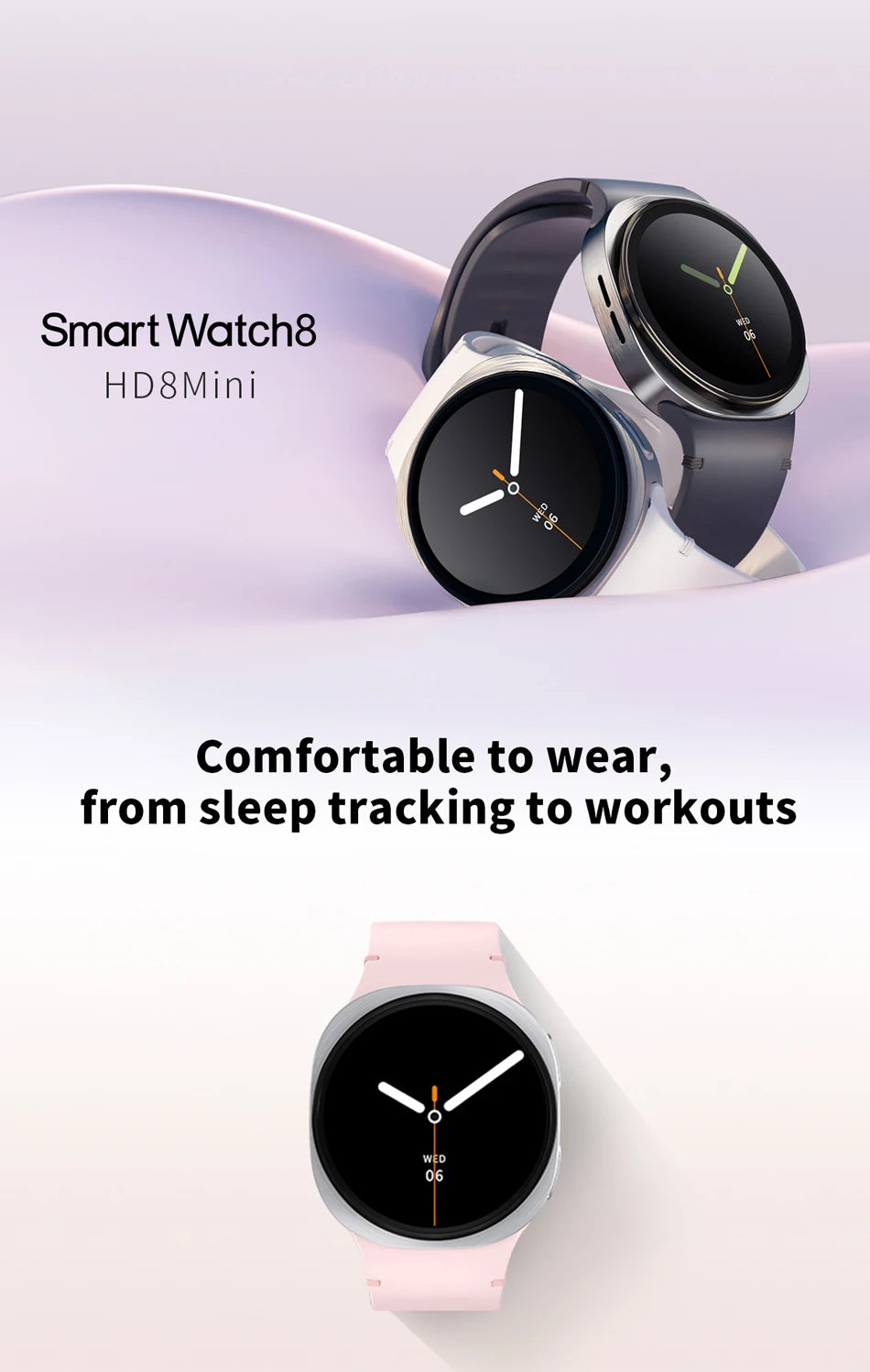 Smartwatch ChiBear 2025 | GPS | NFC | IP68 | Monitor Cardíaco | Bluetooth 5.3 | Hombre y Mujer