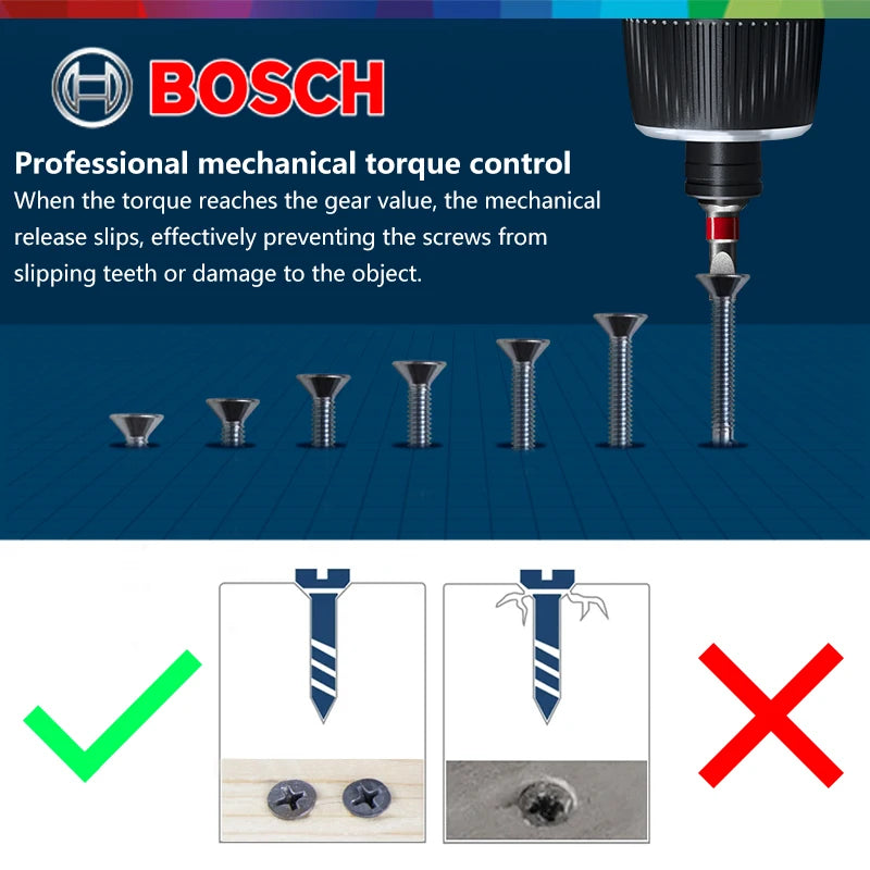 Bosch GO 3 | Cordless Electric Screwdriver | Battery Included