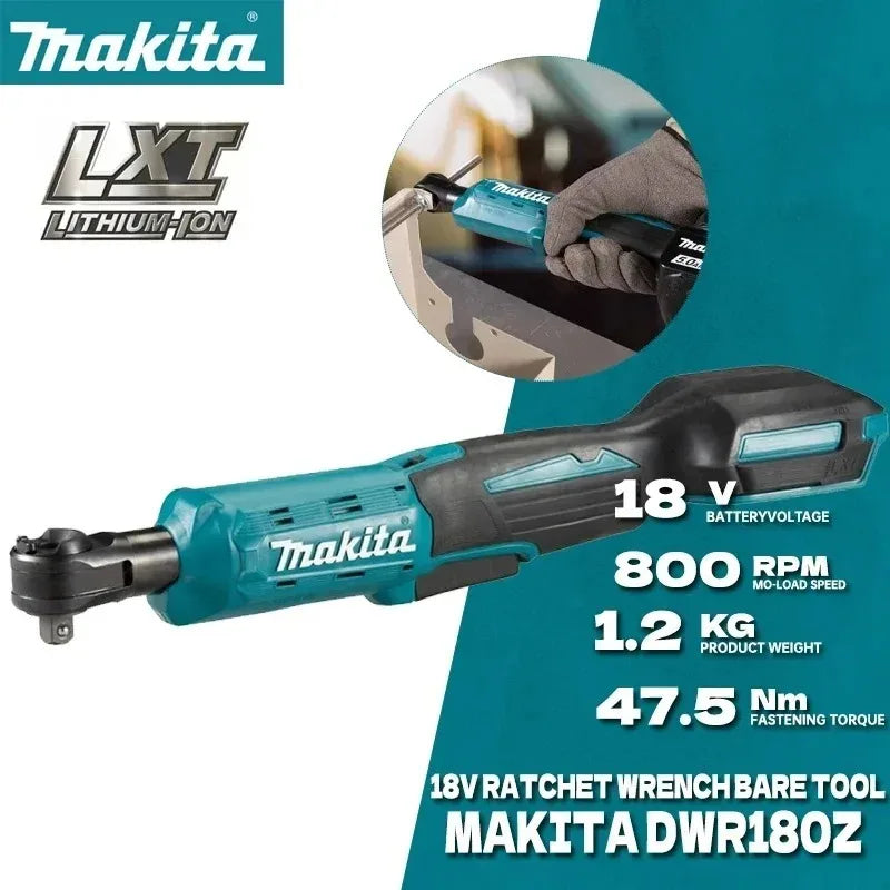 Makita DWR180Z | 18V LXT Brushless Ratchet Wrench | No Battery