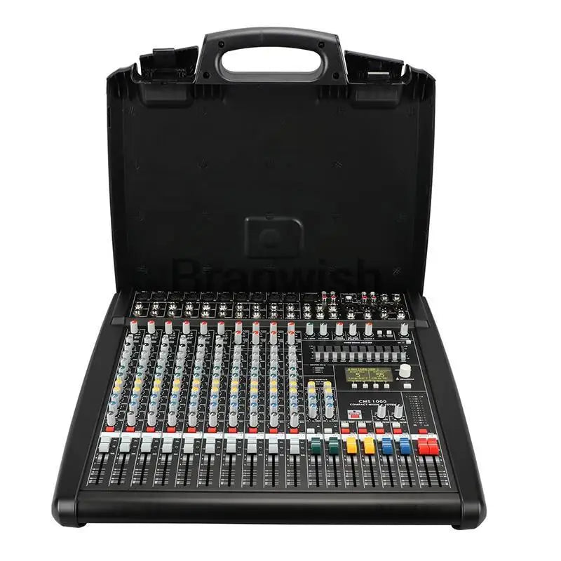 CMS1000-3 10-Channel Audio Mixer | 48V Phantom & DSP | Consola de Mezcla