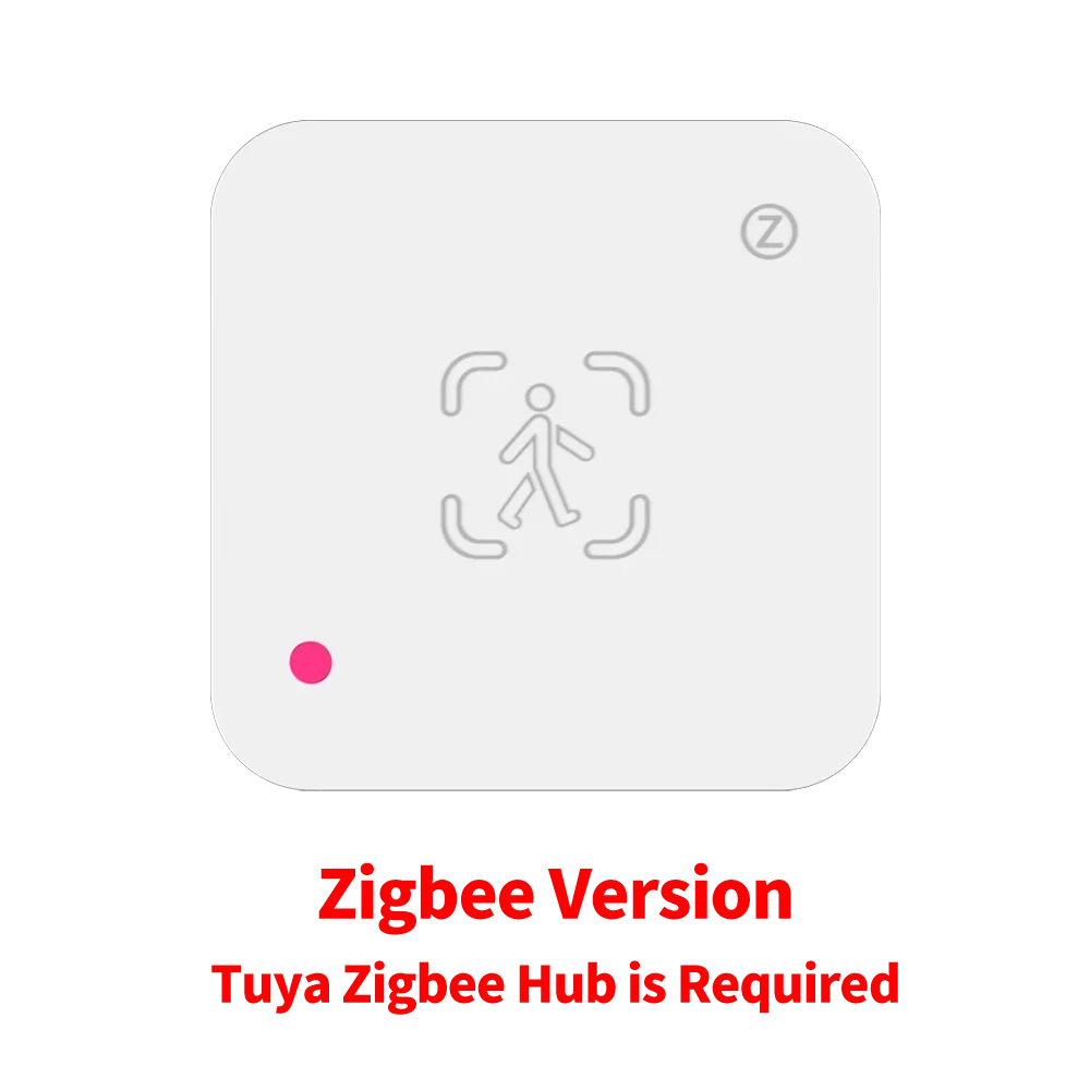Tuya Zigbee / WiFi Human Presence Sensor – MmWave Radar Detector with Luminance | Smart Home