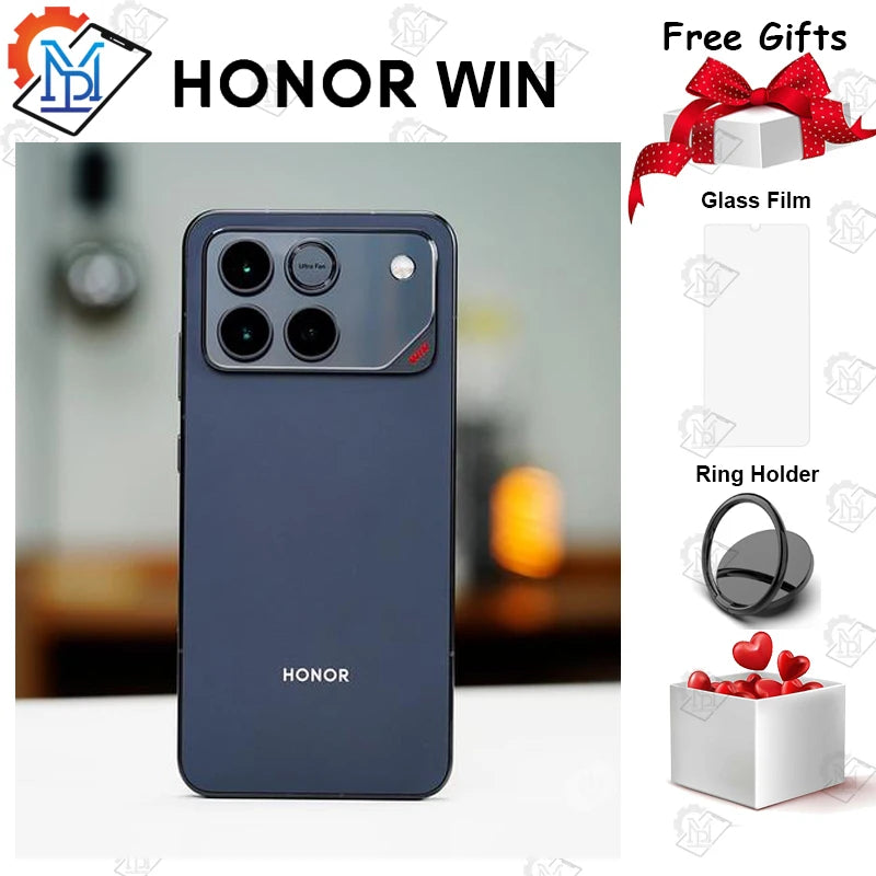 HONOR WIN | Gaming Smartphone 5G 10000mAh 100W 185Hz | Snapdragon 8 Elite Gen 5 IP68