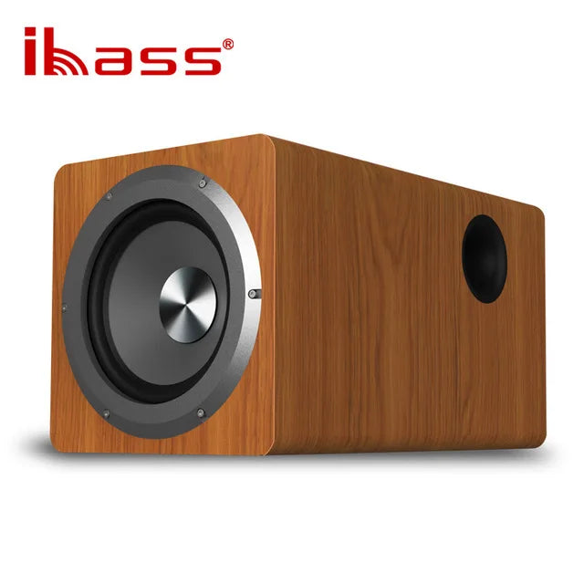 Subwoofer Activo 6.5" | 100W | 2.1 Canales | Madera | Home Theater | PC/TV | 6.5" Active Subwoofer 100W 2.1 Channel Wooden Cabinet Home Theater PC TV