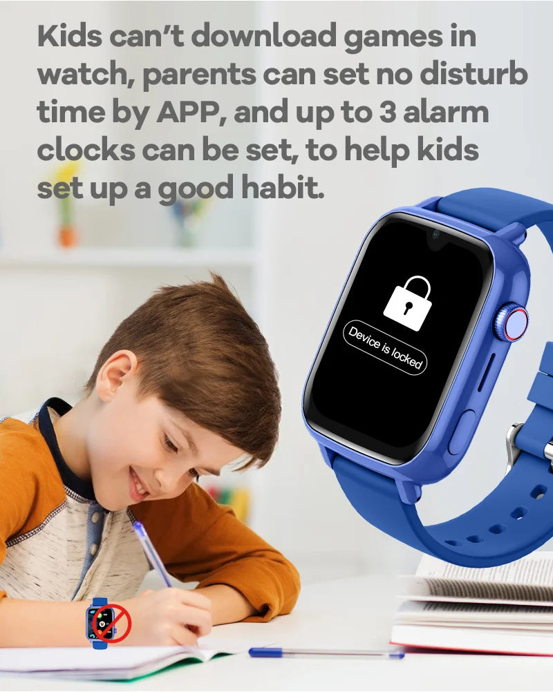 Smartwatch KGG Kids 4G GPS | 1.91" IPS | Video Call | SOS | WiFi | IPX7 | Android 8.1 | Reloj Inteligente KGG Niños 4G GPS | Videollamada | SOS | WiFi | IPX7