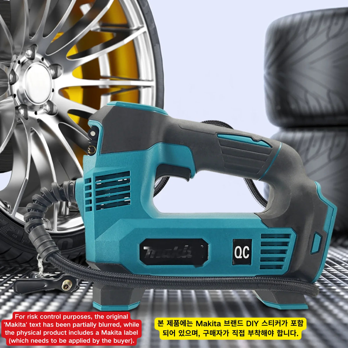 Makita DMP180-1 | 18V Brushless Cordless Inflator | USB-C