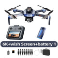 Dron Lenovo GT8 Cámara Dual 8K HD – Motor Brushless, WiFi FPV 5G, Pantalla 4.3", Plegable, Cuadricóptero