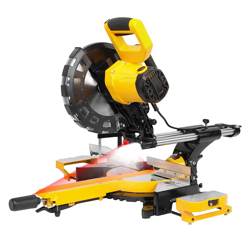 KOMIYA 10-Inch Sliding Miter Saw | Laser Guide | 2400W