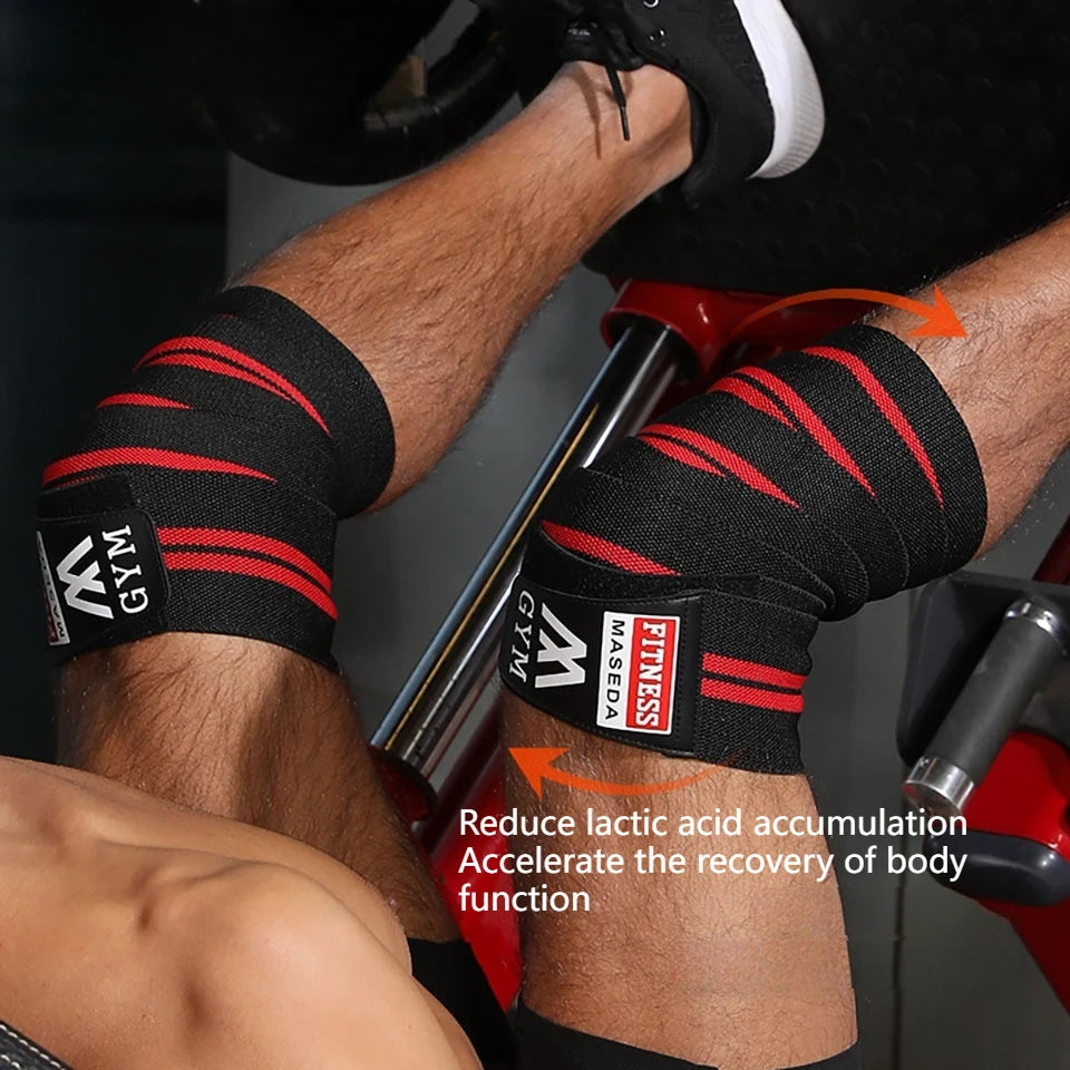 Dayselect Knee Wrap | Adjustable 200 × 8 cm Strap | 1 Piece