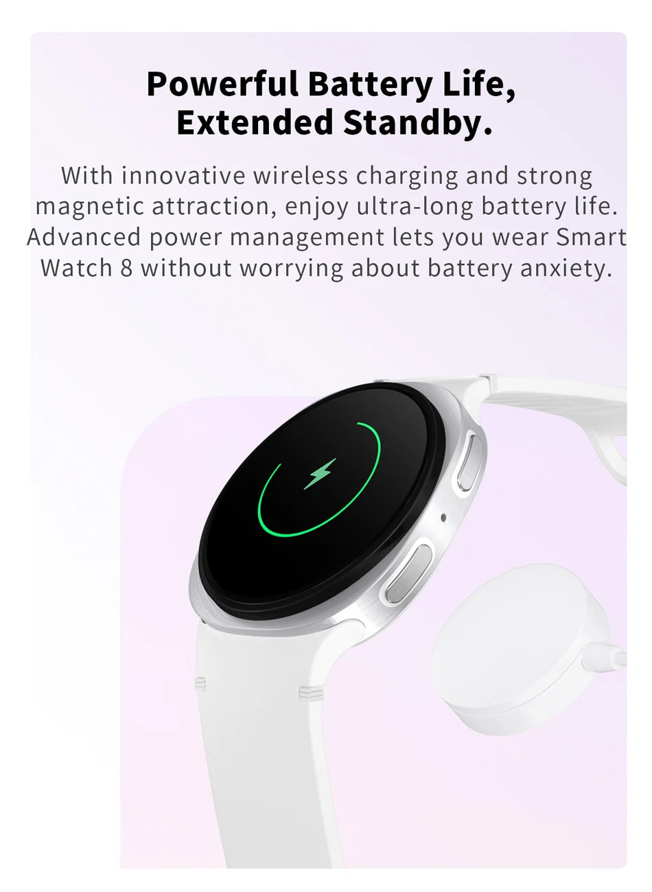 Smartwatch ChiBear 2025 | GPS | NFC | IP68 | Monitor Cardíaco | Bluetooth 5.3 | Hombre y Mujer