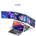 SIBOLAN Triple Portable Monitor | 3 × 15.6-inch FHD IPS | Windows & Mac