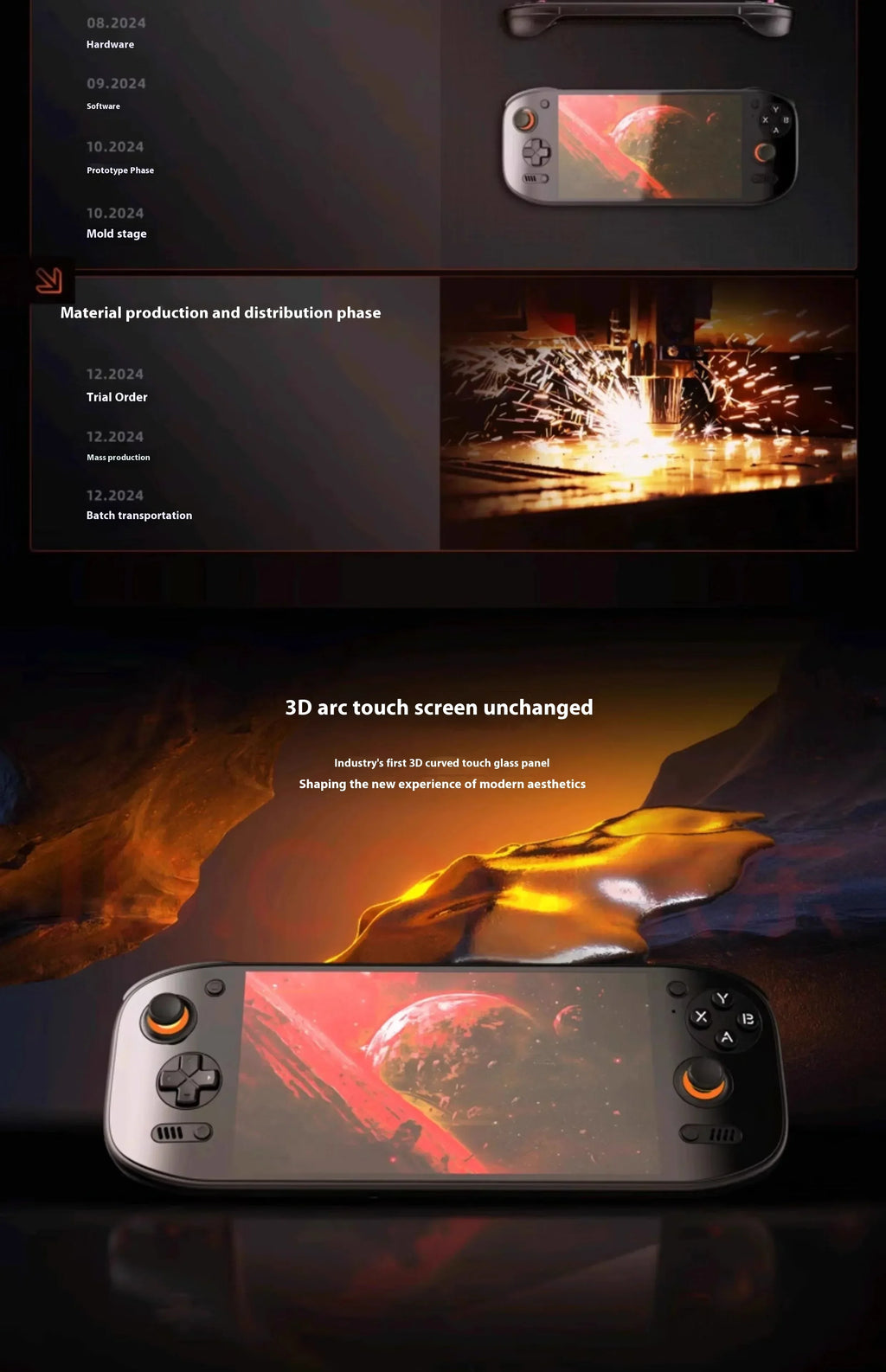 AYN Odin 2 Portal Handheld Game Console | 7" 120Hz | Snapdragon 8 Gen 2 | 8000mAh | Android
