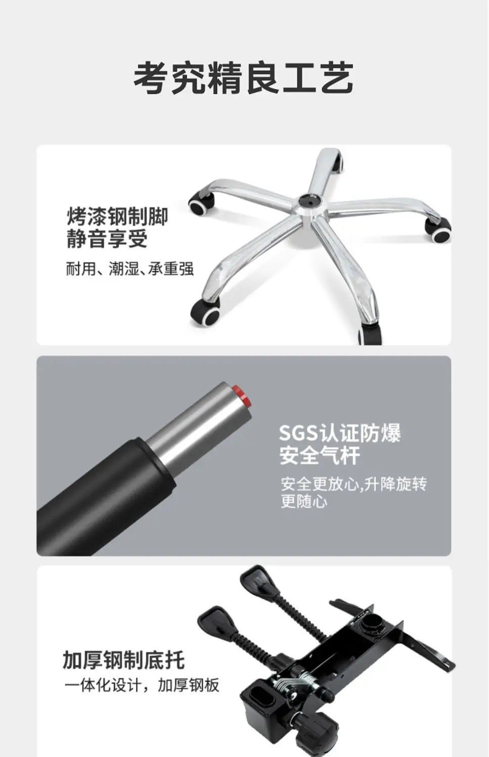 Ergonomic Gaming Chair | Reclining Footrest | Home Office