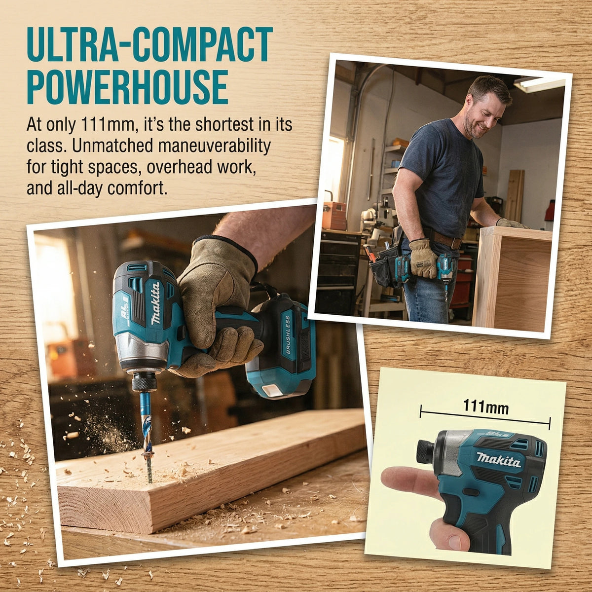 Makita DTD173 | 18V Brushless Impact Driver | EU