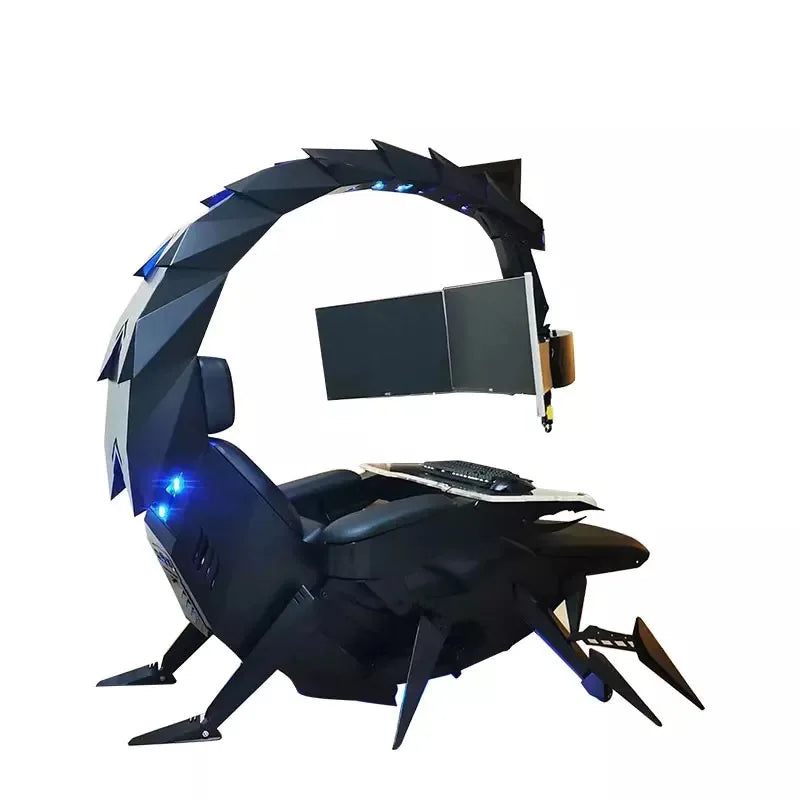 Zero Gravity Gaming Cockpit | 3–5 Monitor Support | Reclining