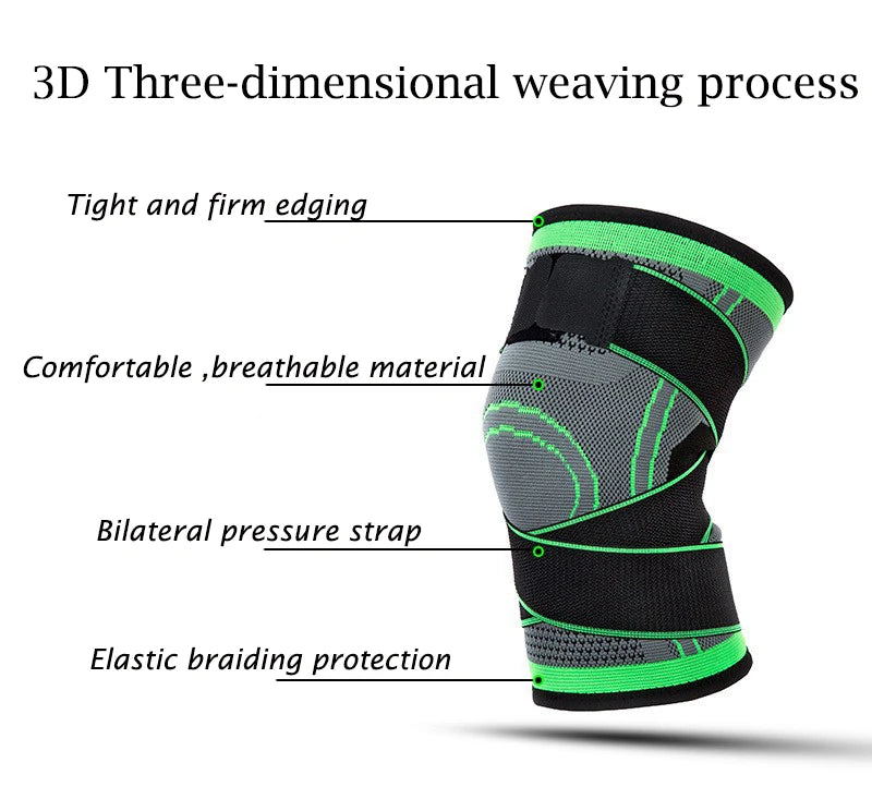 LINGPENG Knee Support Sleeve | Knit Sports Design | 1 Piece