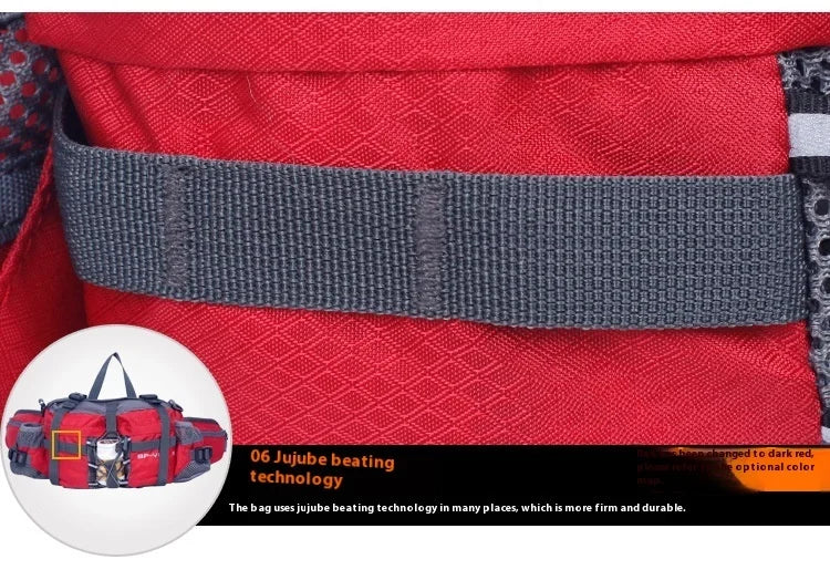 Outdoor Waist Pack | 5L Polyester Design | Hiking & Cycling