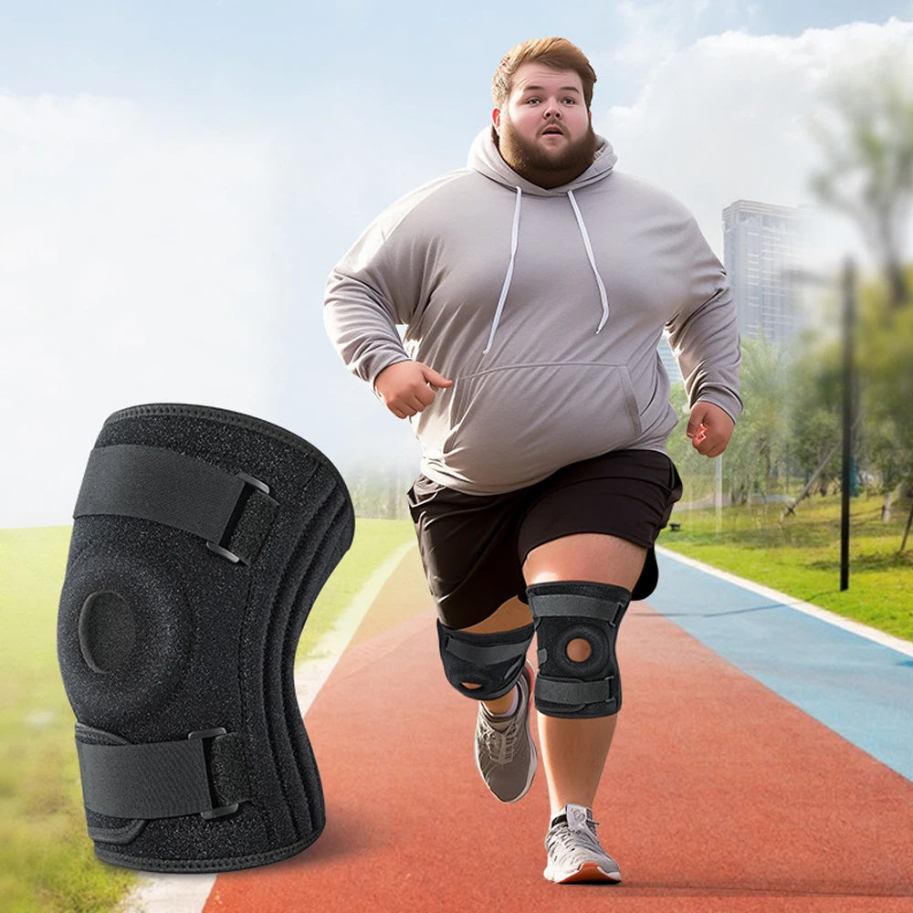 Plus Size Knee Brace | Neoprene Compression & Patella Support | Arthritis & Meniscus Relief | XL-8XL