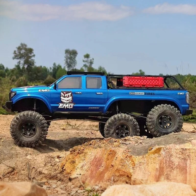 CROSSRC AT6 1:10 6WD RC Climbing Car — Off-Road Electric Model | Differential Lock, High/Low Speed RTR
